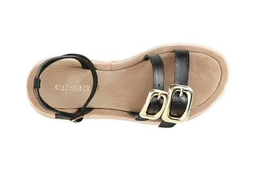 CafèNoir C1XM1535 sandali zeppa cinturino