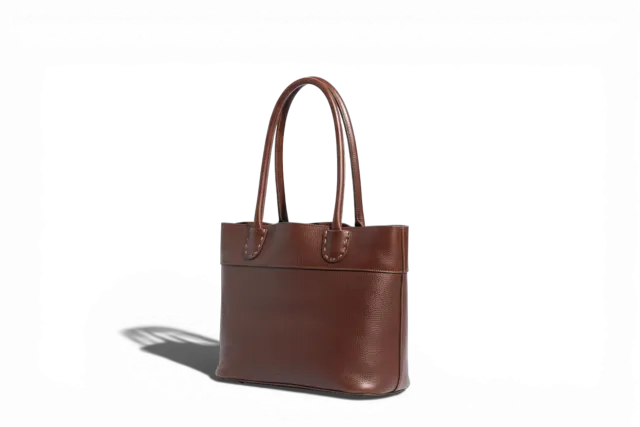 Aigin Milano Handmade Tote Borsa Pelle Naturale Tracolla