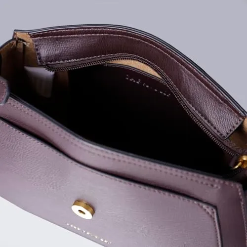 CafèNoir Saffiano Borsa a Tracolla Testa Moro