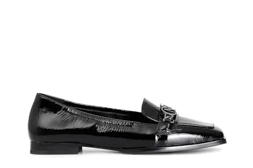 CafèNoir Ballerina Naplak Morsetto Nero Tacco Basso