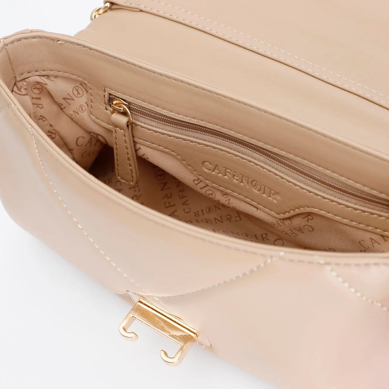 CafèNoir Tracolla Trapuntata Borsa Nude Rombi