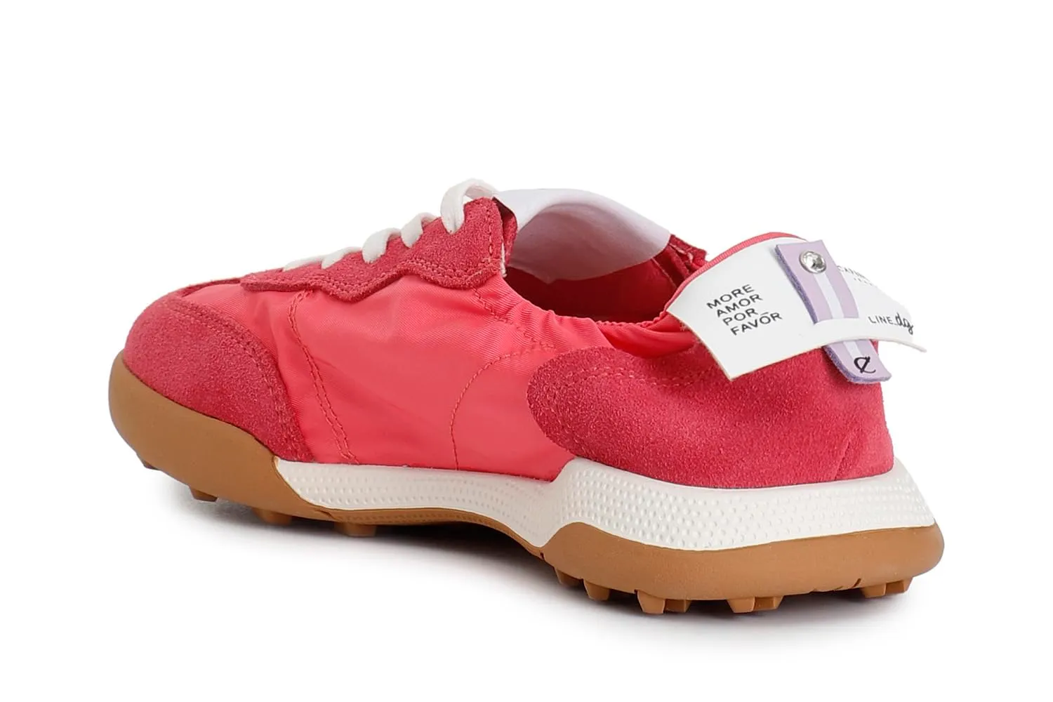 CafèNoir Sneakers Donna Nylon Off White Strass Airy