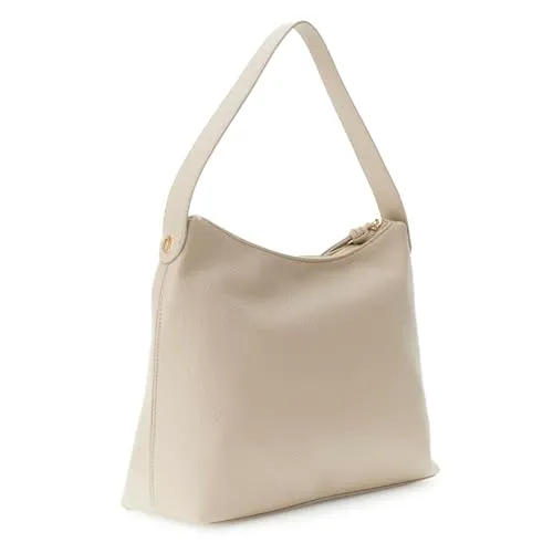 CafèNoir Borsa Sacca Ecopelle Sabbia Capiente