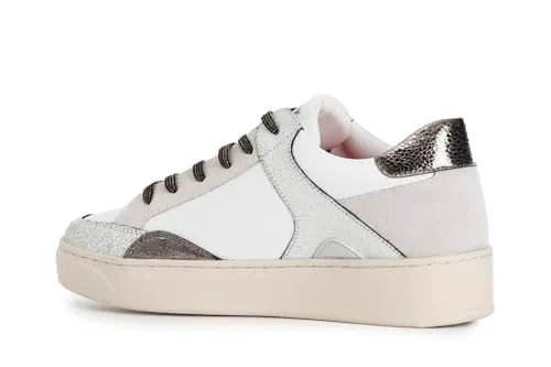 CafèNoir Sneakers Donna Bianco Beige 35 EU Lacci