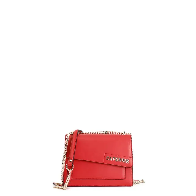 CafèNoir Asimmetrica Borsa a Tracolla Rossa Catena