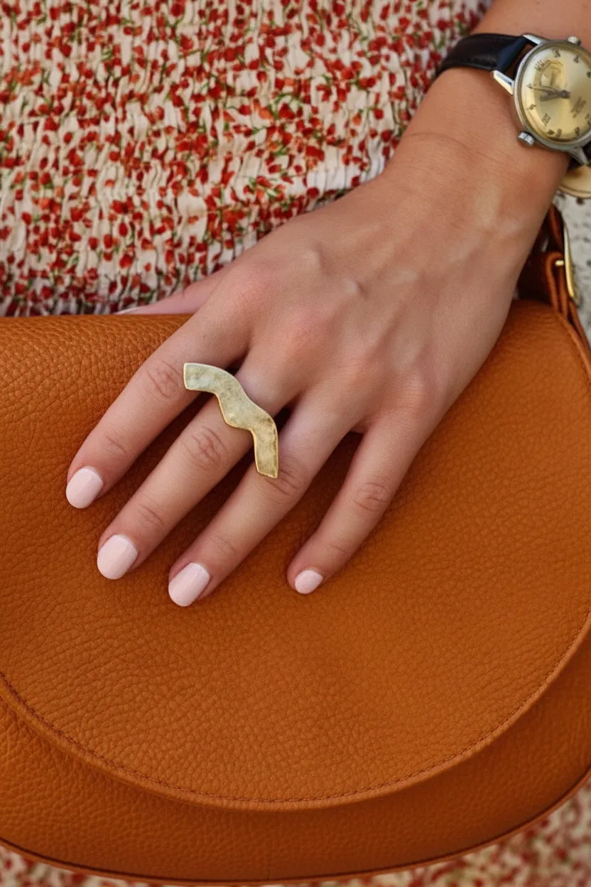 Figus Frida Gold anello oro regolabile