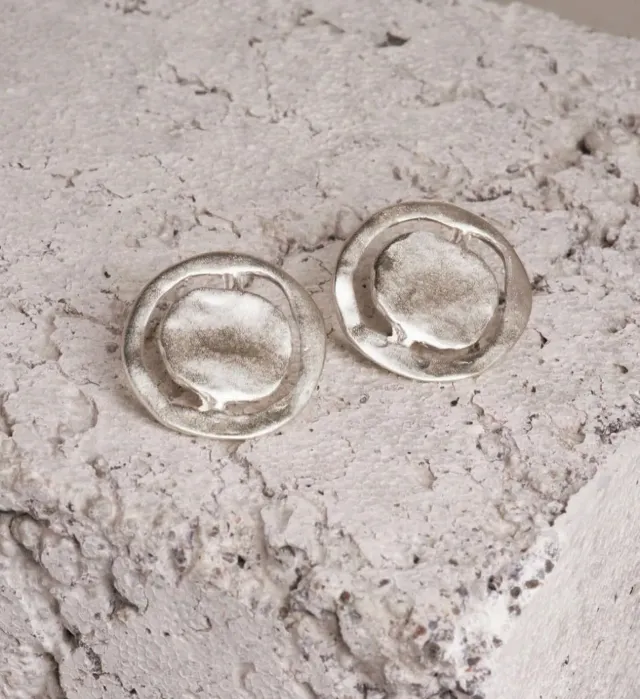 Figus Polo Silver Orecchini Argento Etruschi
