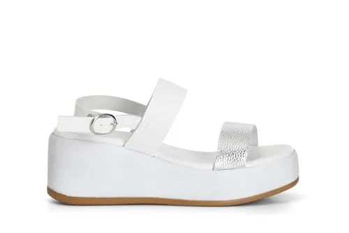 CafèNoir Sandali Doppia Fascia Bicolore Donna pelle