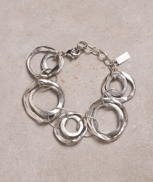Figus Bea bracciale argento fatto a mano Milano
