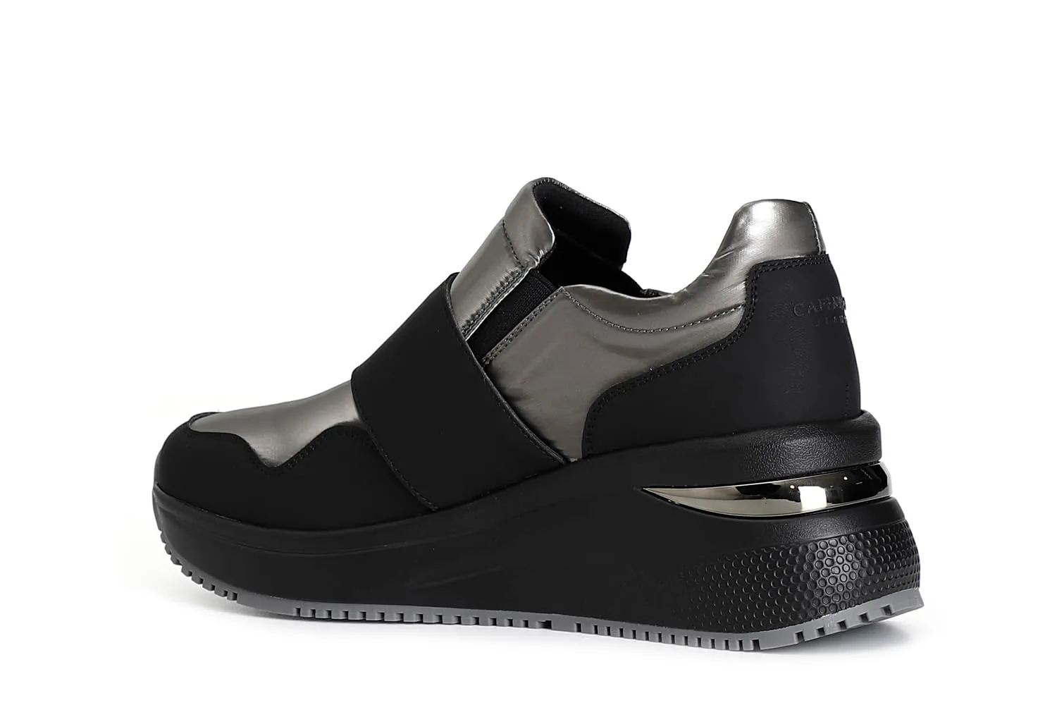 CafèNoir Slip-on Donna Nylon Nero Antracite 39 EU