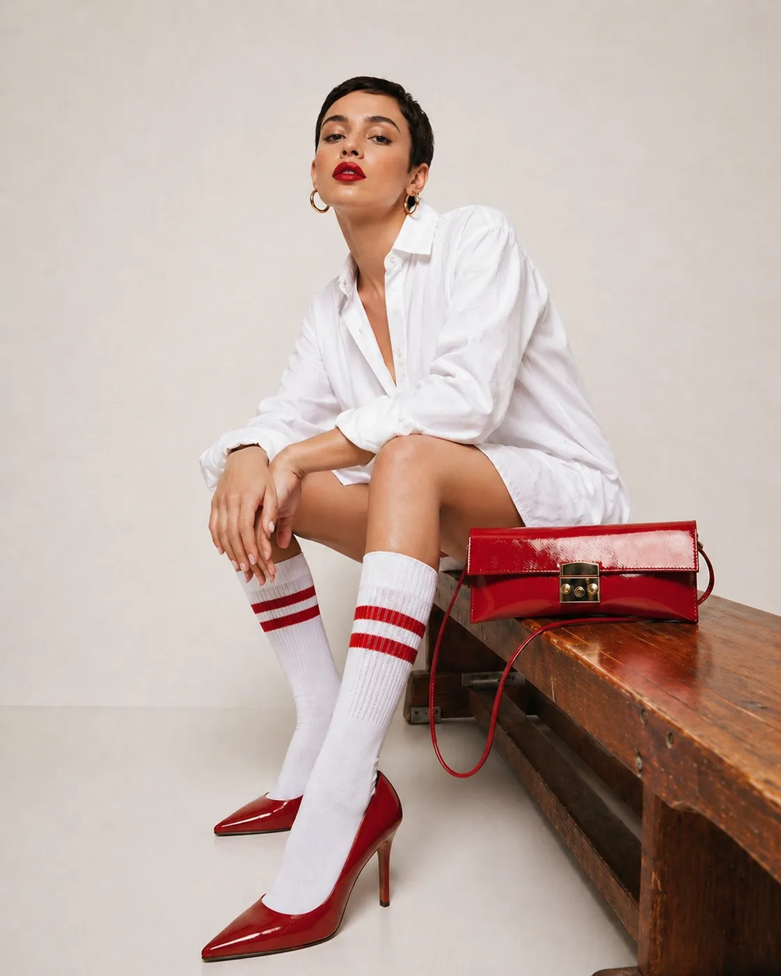 Figus La Long pochette a mano con tracolla