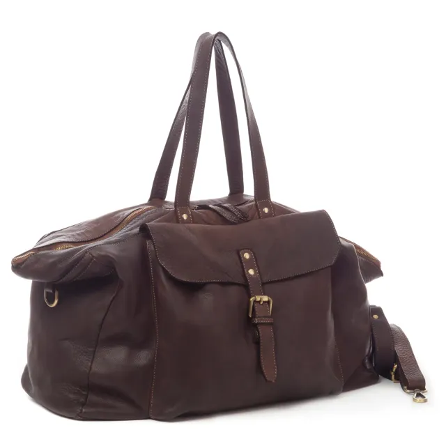 La Via Firenze Butter X035 Dante borsa viaggio pelle weekend