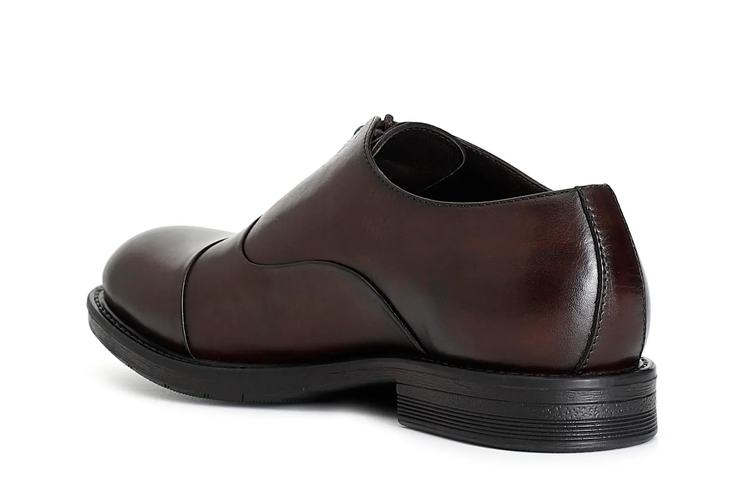CafèNoir Francesina Uomo Pelle Nero Stringata