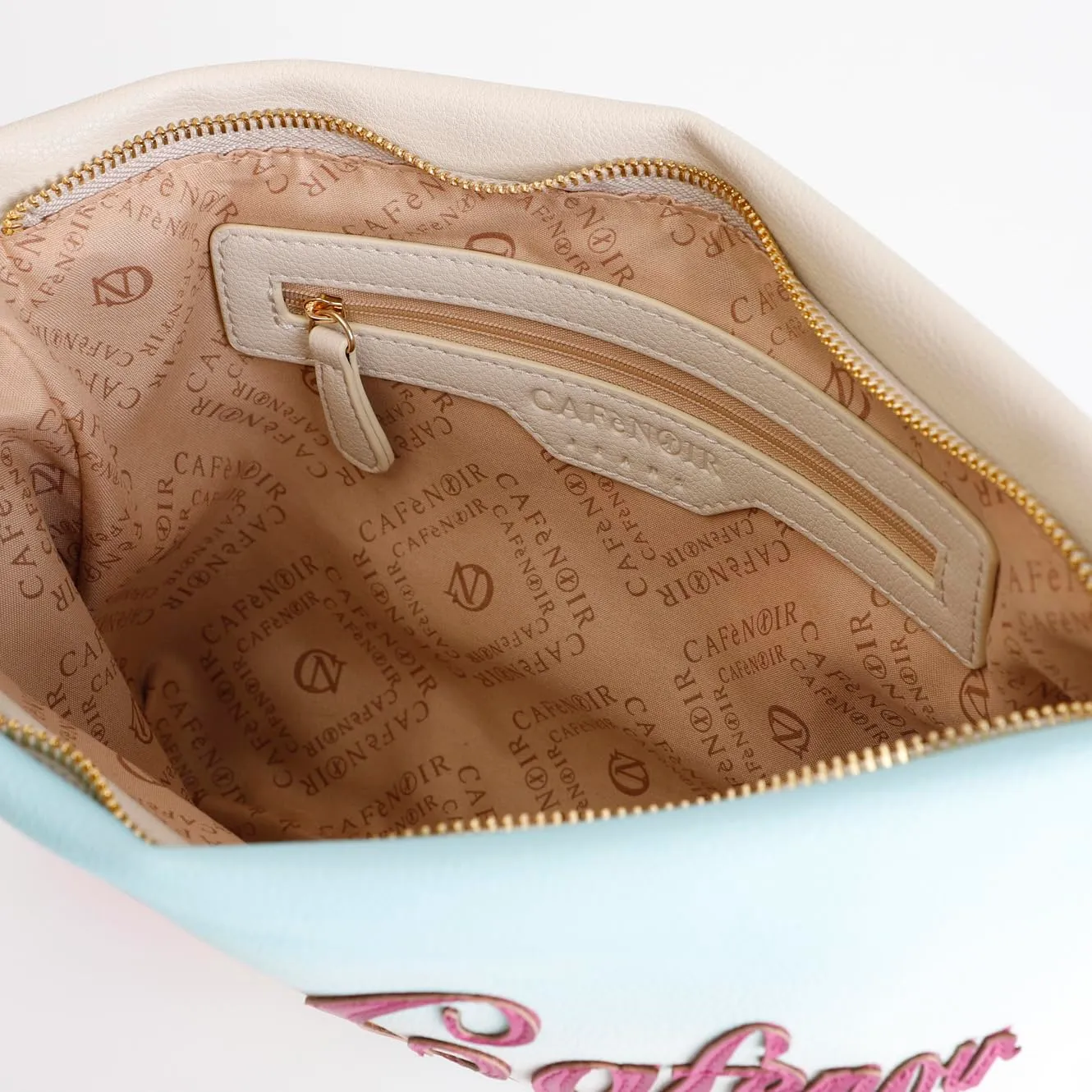 CafèNoir Pochette Stampa Borsa a Tracolla Manigliotto