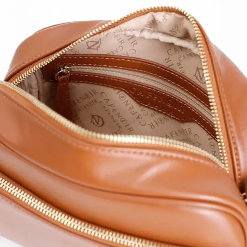 CafèNoir Camera Bag borsa a spalla sintetico zip round