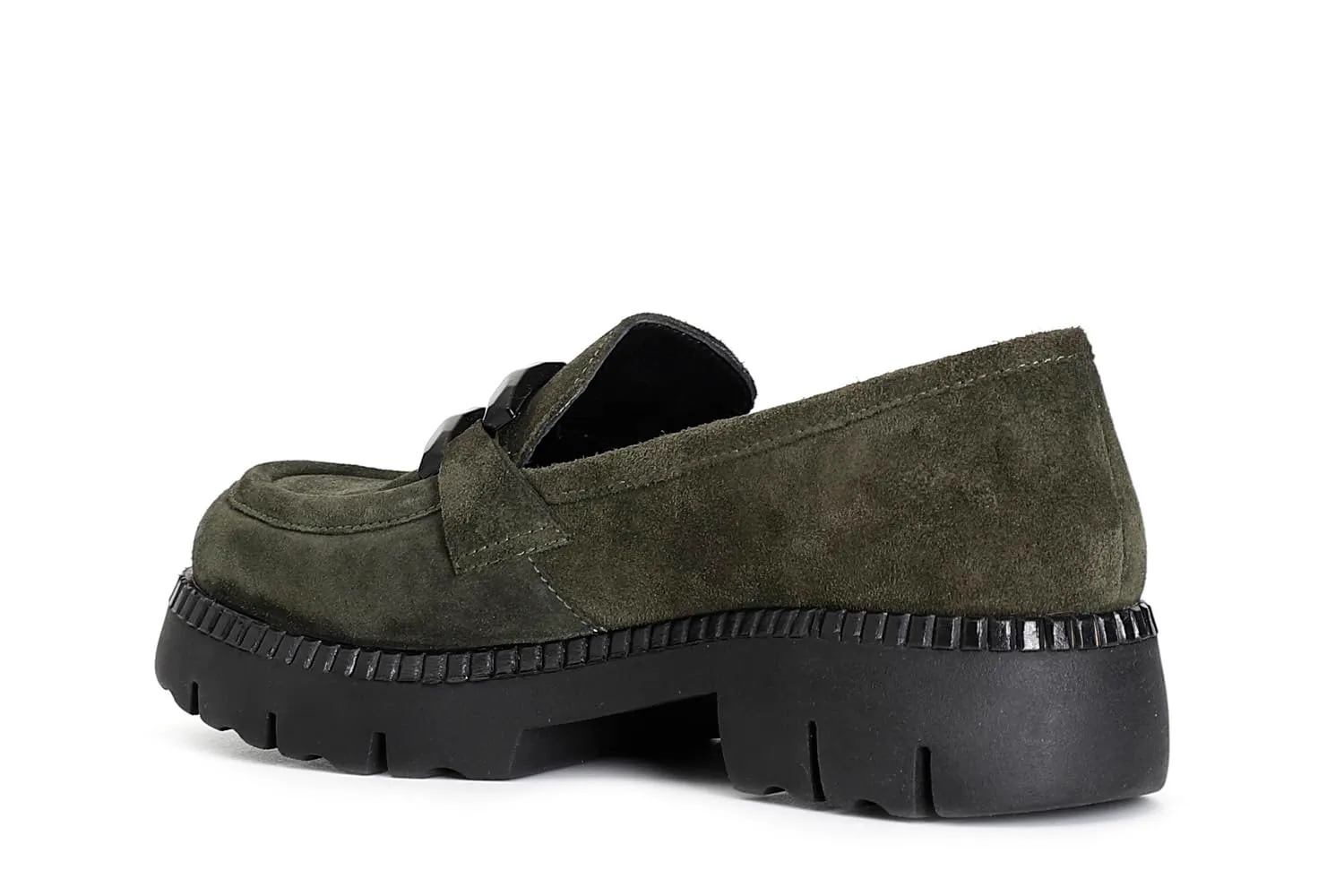 CafèNoir Mocassino Donna Camoscio Morsetto Testa Moro