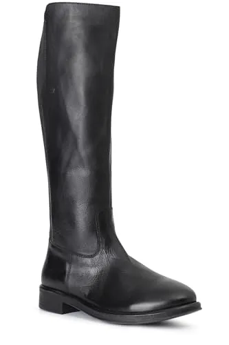 CafèNoir Stivale Donna in Pelle con Cerniera Tacco 30 mm