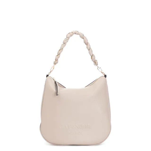 CafèNoir Sacca Donna Taupe Catena Intrecciata