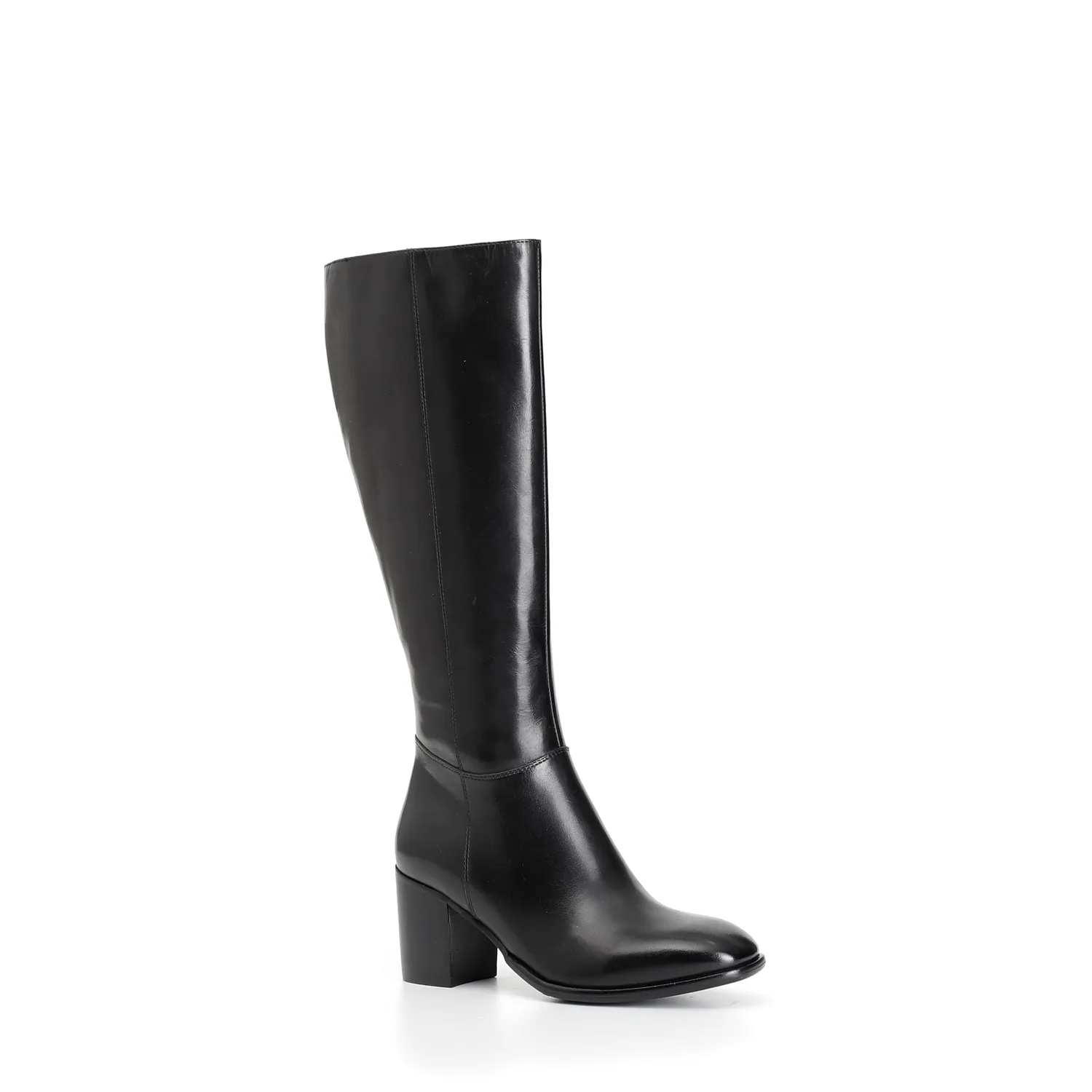 CafèNoir C1XV1084 stivale pelle nero tacco 65