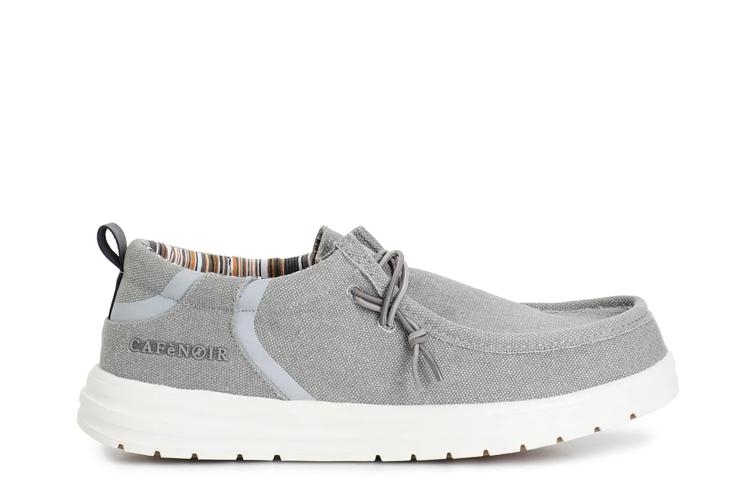 CafèNoir Scarpe Barca Uomo Blu Tessuto 40 EU