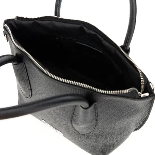 CafèNoir Bauletto Pelle Martellata Doppio Manico Donna
