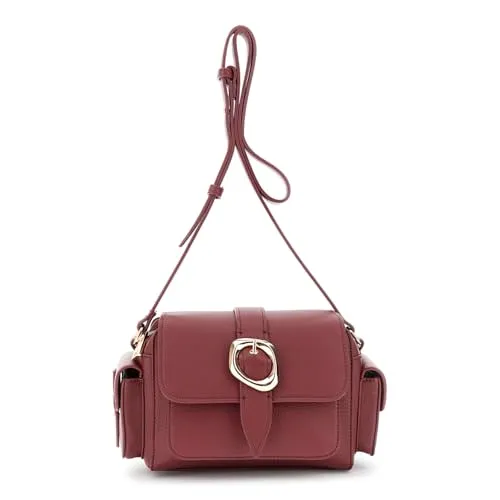 CafèNoir Pattina Borsa a Spalla Bordeaux Multi Tasche