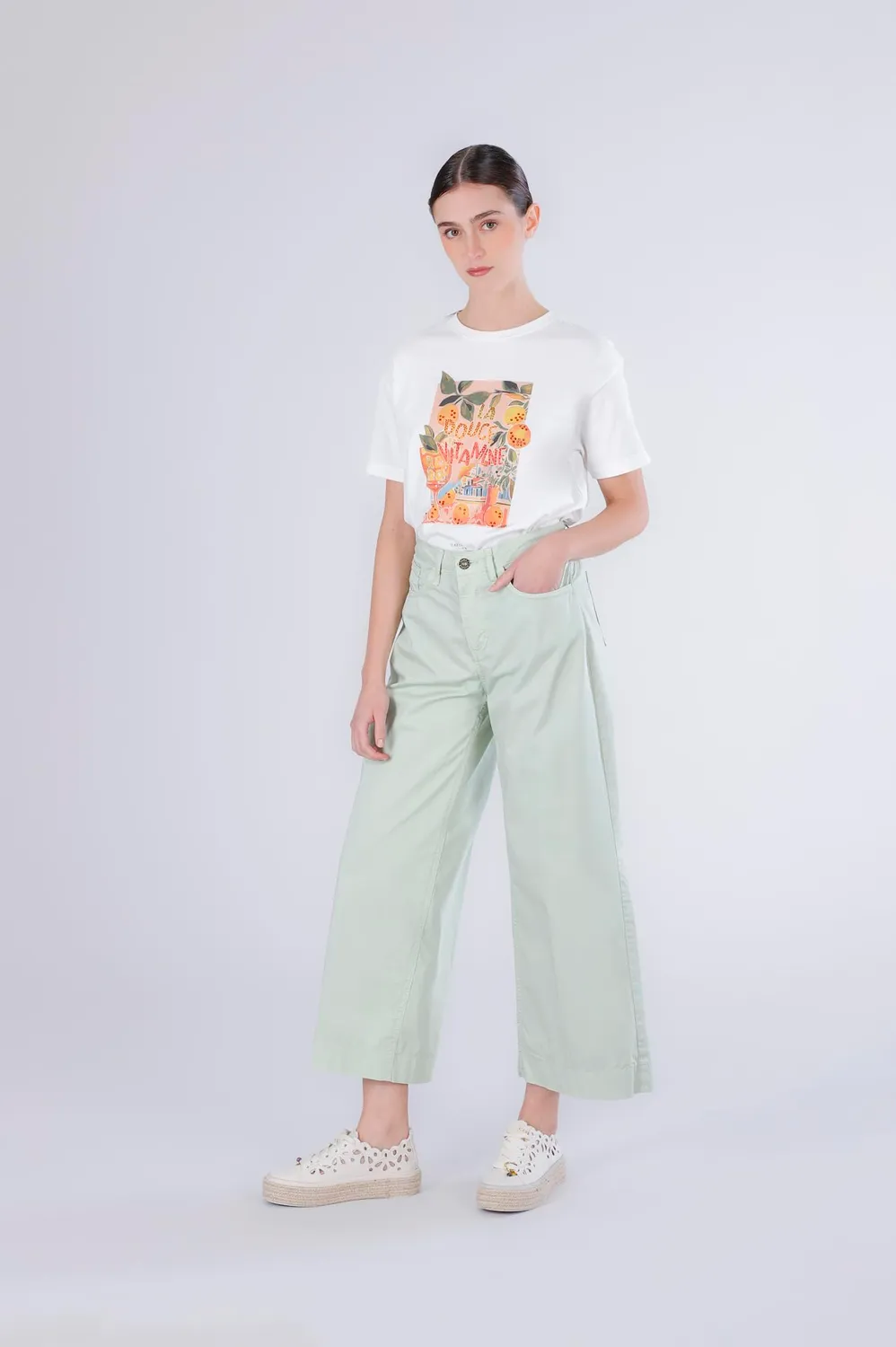 CafèNoir Culotte Tinto Capo Pantaloni Cotone