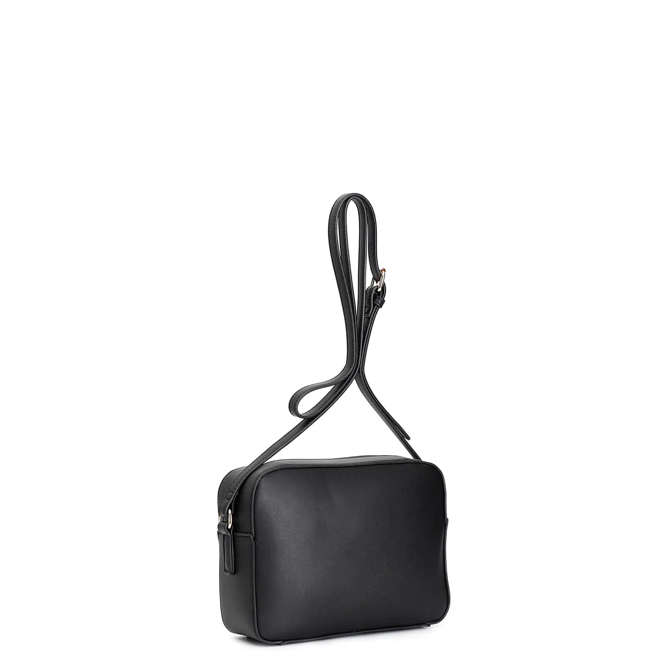 CafèNoir Camera Bag Logo Embossed Nero