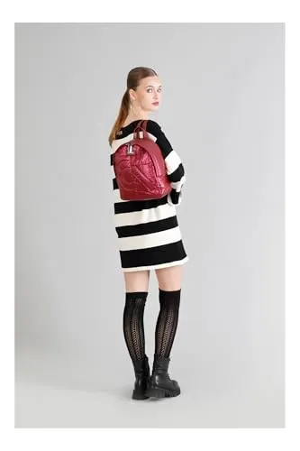 CafèNoir Zaino Nylon Trapuntato Bordeaux