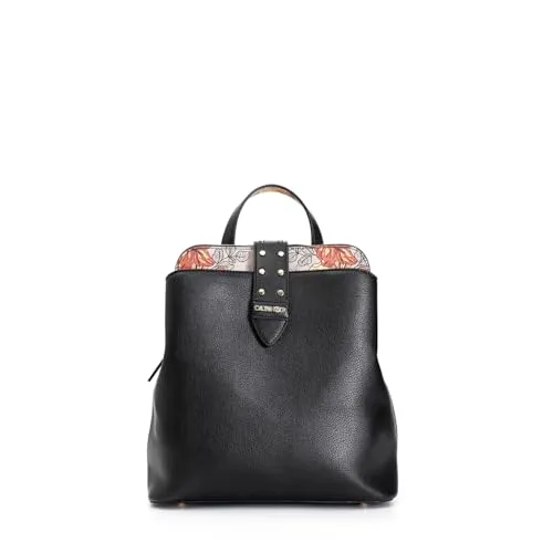 CafèNoir C3WO0502 Zaino Floreale con Tramezza Stampata
