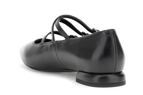 CafèNoir Ballerine Triplo Laccino Nere a Punta