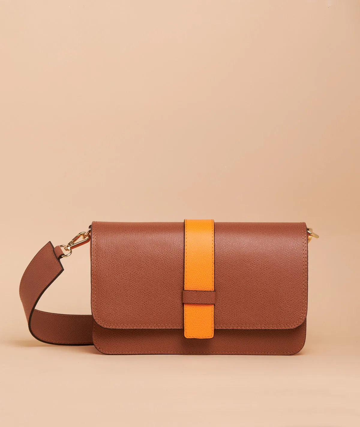 Figus Sophie Big Bag borsa pelle bicolore