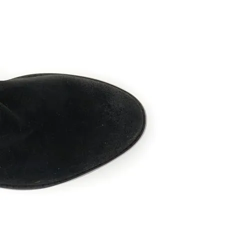 CafèNoir Stivali Donna Scamosciato Nero Tacco 2,7 cm