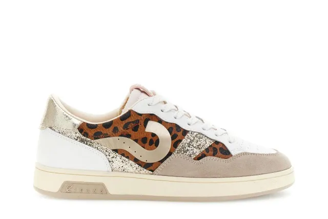CafèNoir Sneakers Pelle Bianco Maculato 39 EU