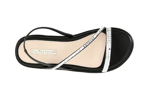 CafèNoir Sandali Asimmetrici Donna Multistrass Sera