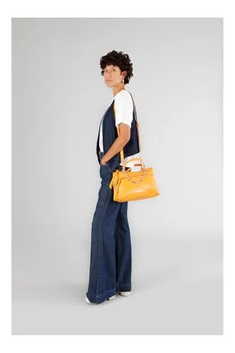 CafèNoir Bauletto Donna Arancio Catena Multicolor