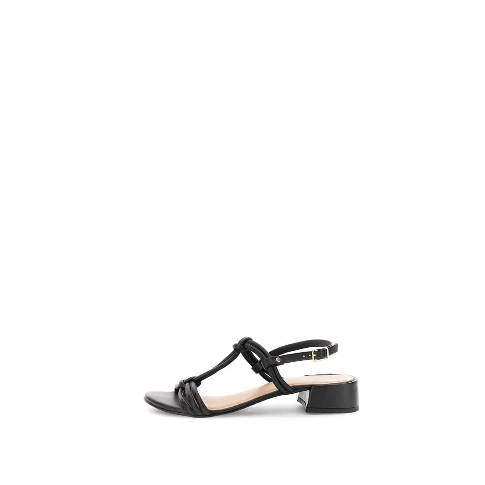 CafèNoir Ciabatta Camoscio Laminato Fibbie Donna