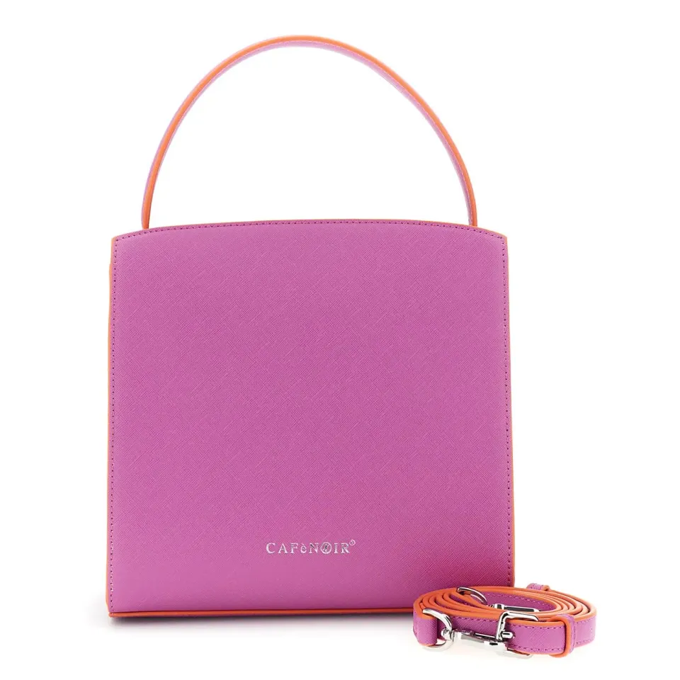 CafèNoir Shopping Piccola Donna Saffiano Viola