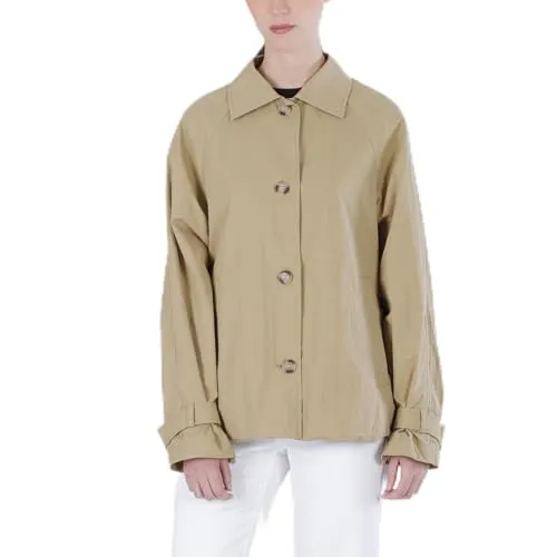 CafèNoir Trench Corto Raglan giacchetta donna 38 biscotto