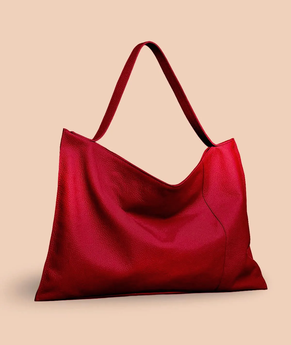Figus Minimal shopper pelle nera laptop 14