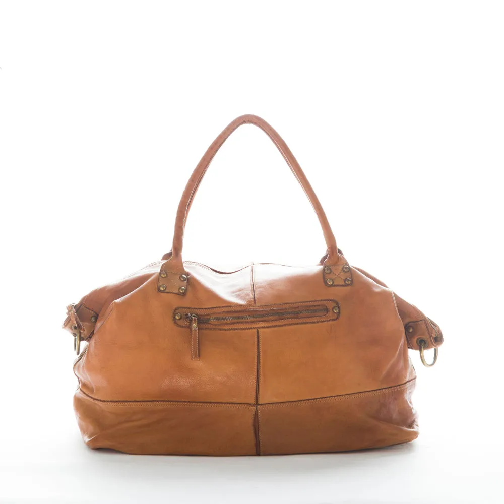 La Via Firenze Butter Collection V074 borsa viaggio cuoio weekend