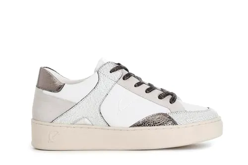 CafèNoir Sneakers Donna Bianco Beige 35 EU Lacci