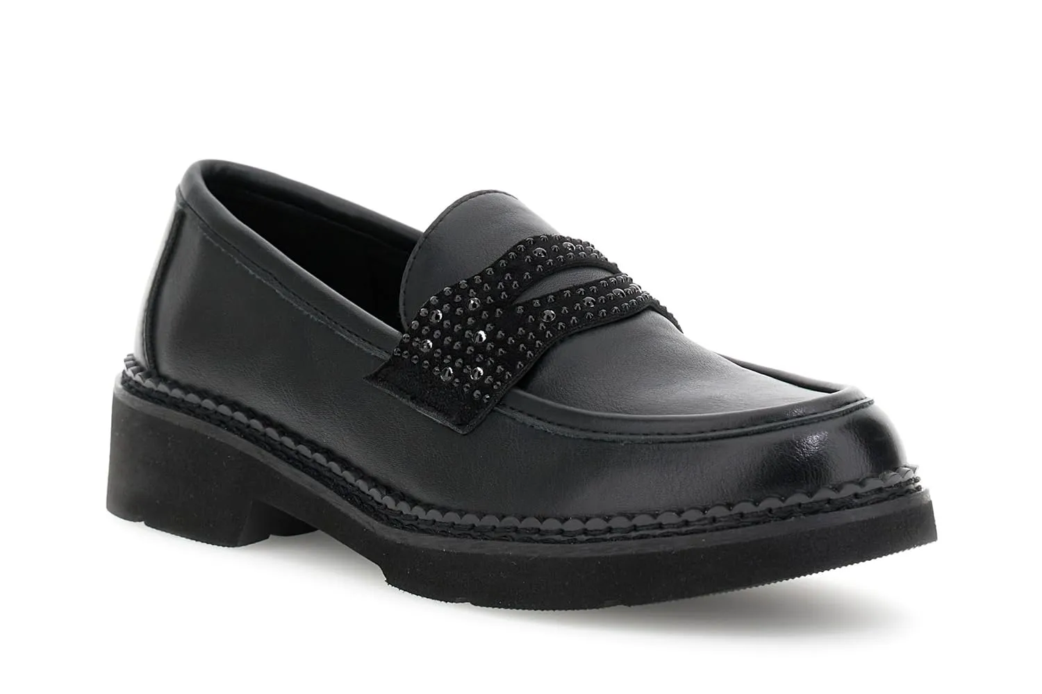 CafèNoir Passante Strass mocassini nero 39 EU
