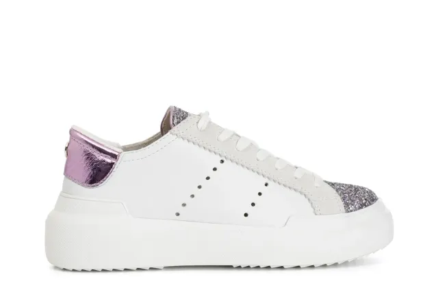 CafèNoir sneakers donna bianco rosa 39