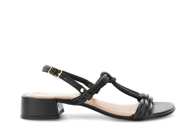 CafèNoir Ciabatta Camoscio Laminato Fibbie Donna