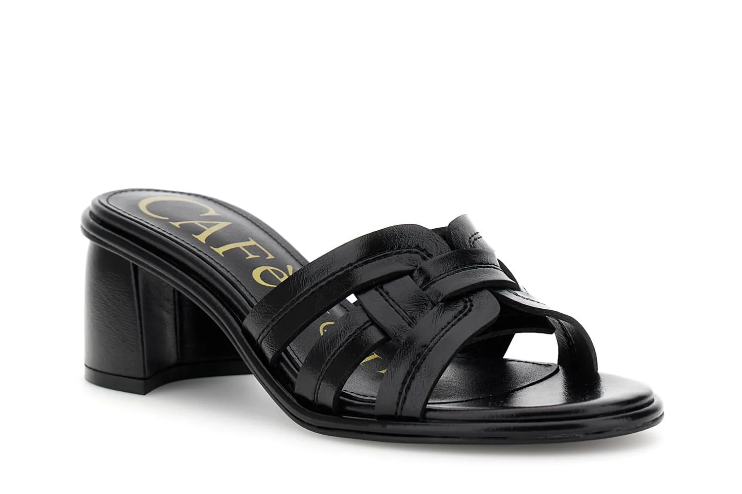 CafèNoir Naplak Sandali Donna Tacco Largo 6 cm