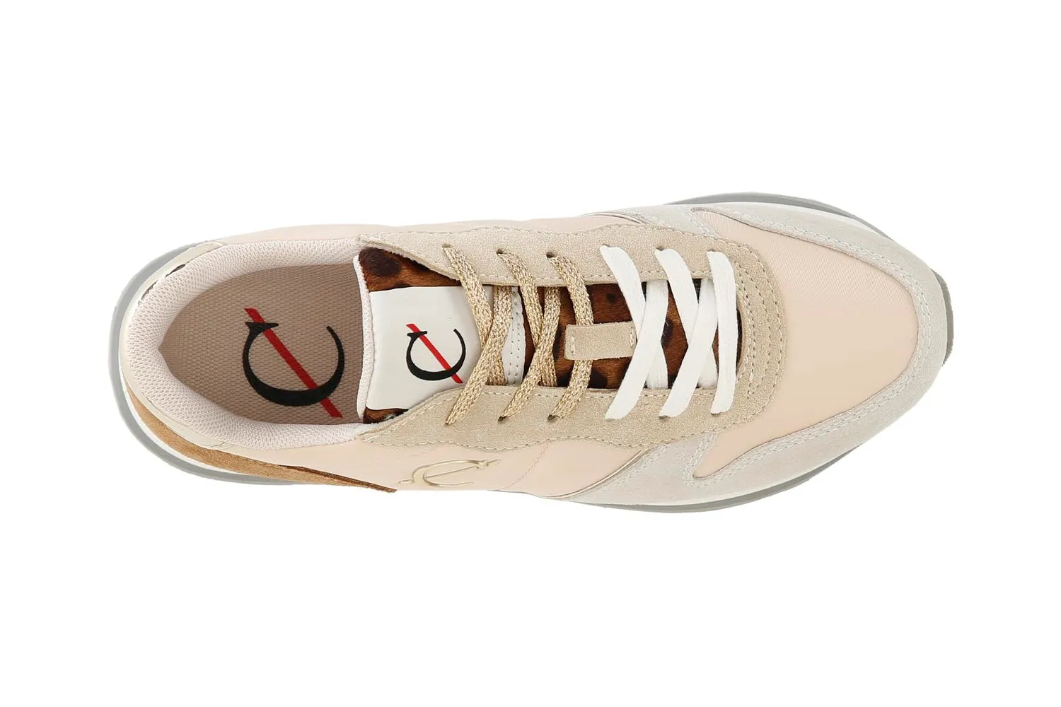 CafèNoir Running Sneakers Donna Multi Zebrato 39 Tessuto