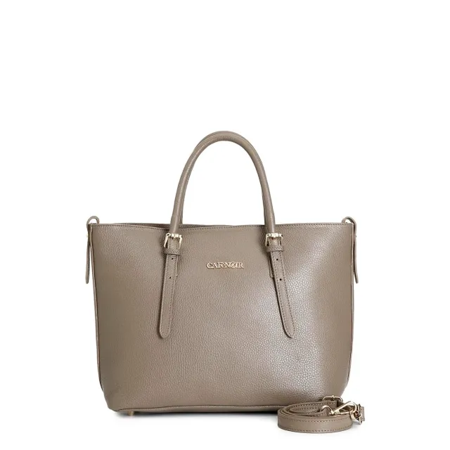 CafèNoir Tote Donna Effetto Scamosciato Granoso Unica