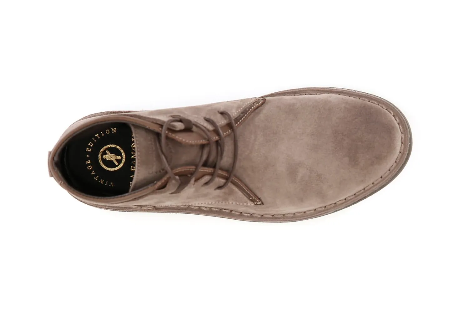 CafèNoir Tronchetto uomo pelle scamosciata allacciato