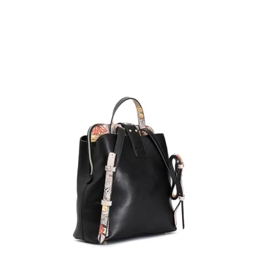 CafèNoir C3WO0502 Zaino Floreale con Tramezza Stampata